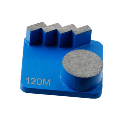 Husqvarna Round Grinding Bar And Zigzag Step Segment Redi Lock Diamond Plates Husqvarna Metal Floor Polishing Tools 12PCS