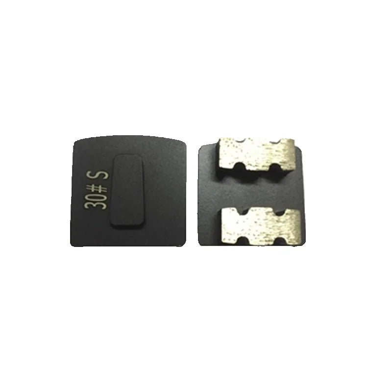 Husqvarna  Diamond Grinding Shoes  of  Redi Lock Diamond Pads for Terrazzo Floor with Soft, Medium, and Hard Bond Concrete Grinding Tools  9PCS