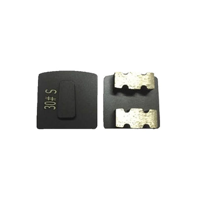 Husqvarna  Diamond Grinding Shoes  of  Redi Lock Diamond Pads for Terrazzo Floor with Soft, Medium, and Hard Bond Concrete Grinding Tools  9PCS