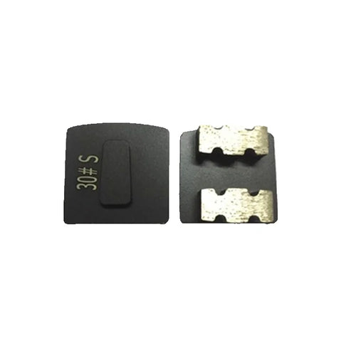 Husqvarna  Diamond Grinding Shoes  of  Redi Lock Diamond Pads for Terrazzo Floor with Soft, Medium, and Hard Bond Concrete Grinding Tools  9PCS