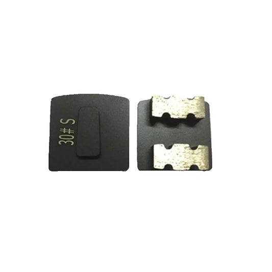 Husqvarna  Diamond Grinding Shoes  of  Redi Lock Diamond Pads for Terrazzo Floor with Soft, Medium, and Hard Bond Concrete Grinding Tools  9PCS