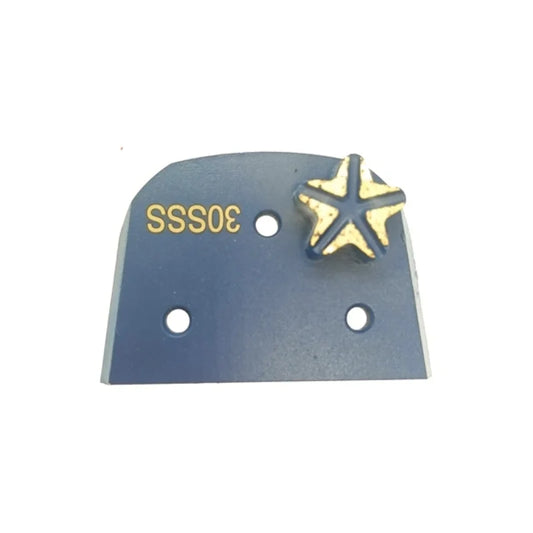 Lavina Diamond Grinding Tools Single Star Grinding Shoes Long Segment Cutting Disc X-Series for Ceramic Stone Grinding 9PCS