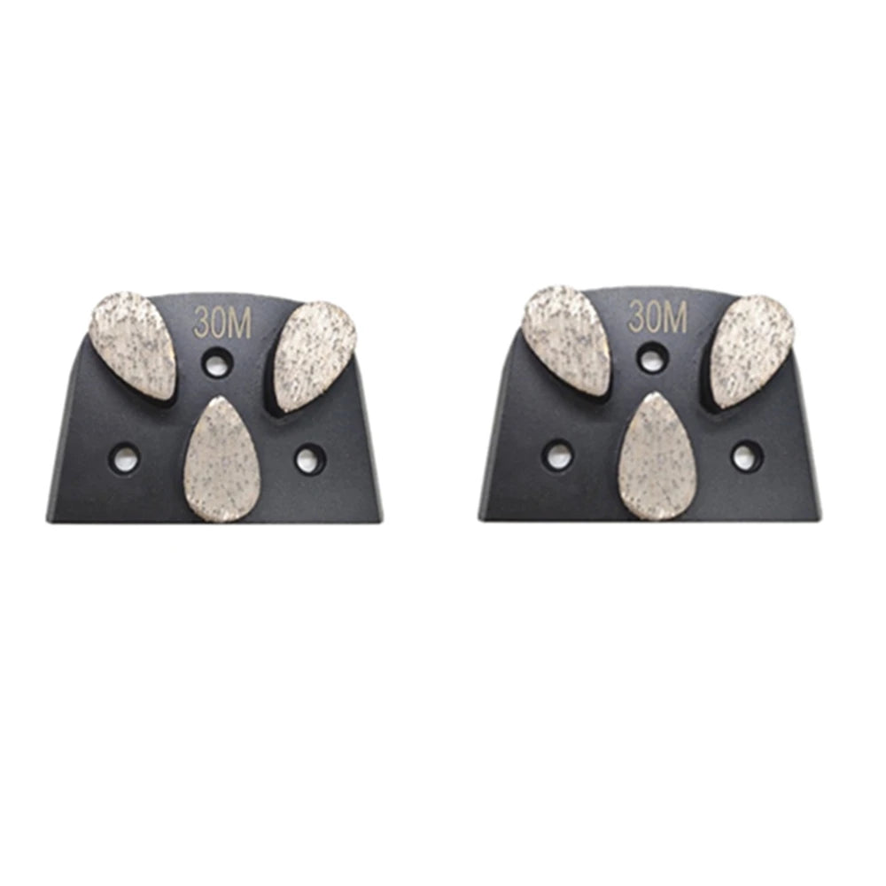 Lavina Flat Insert Floor Grinding Pads Soft Bond   Diamond Disc for Removing Thick Layers of Epoxy From Concrete 9pcs