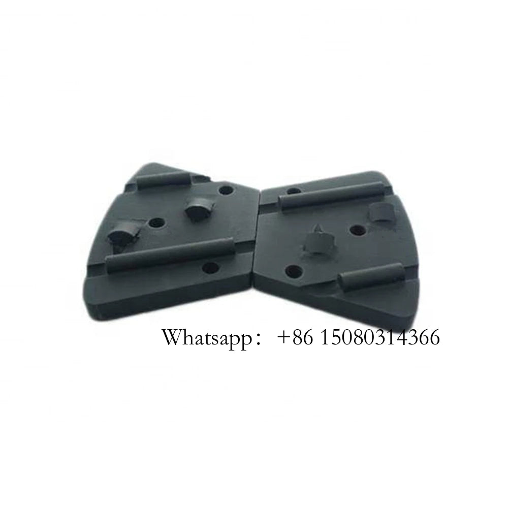 Diamond Abrasive PCD Disc TCT Tipped Round Grinding Bar Blastrac Concrete Floor Pads For Thick Rubber Resin Remove 12PCS