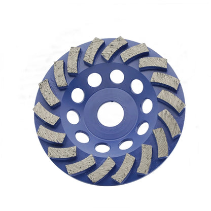 Super Long Lifespan 5 Inch Metal Diamond Cup Wheel with 18 Segments for Concrete Floor Grinding - 9PCS