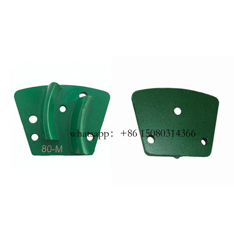 Trapezoid Diamond Grinding Heads Aggressive Drill Segments ASL Concrete Pad - 12PCS Ideal Removing Mastic Thicker Epoxy Coatings