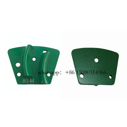 Trapezoid Diamond Grinding Heads Aggressive Drill Segments ASL Concrete Pad - 12PCS Ideal Removing Mastic Thicker Epoxy Coatings