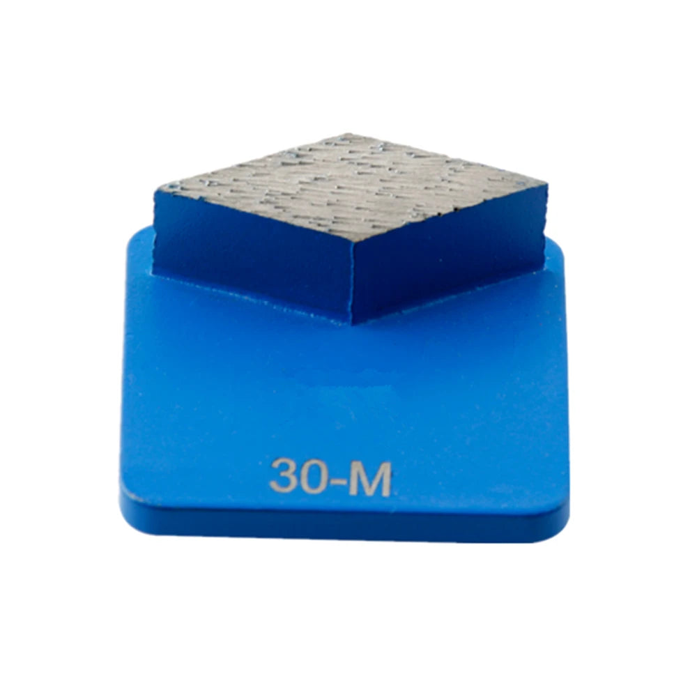 Husqvarna Single Rhombus Grinding Bar Redi Lock Concrete Wheel Floor Renovate Tools Husqvarna Diamond Shoes 12PCS