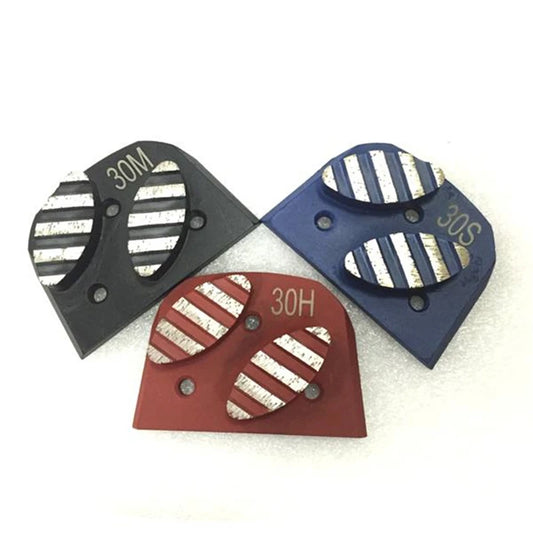 Lavina Metal Bond   Concrete Grinding Plate Grinding and Polishing Terrazzo Floors Smooth Consistent Concrete Finishing 9pcs