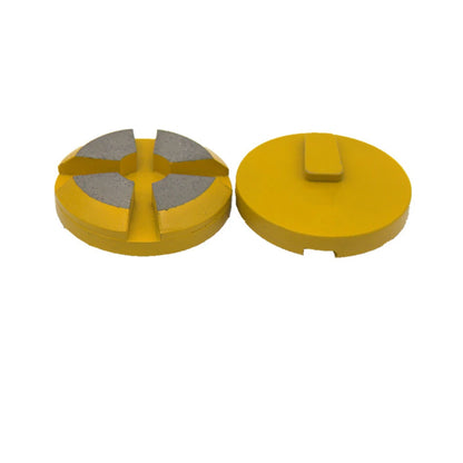 Redi Lock Diamond Grinding Disc  Cup Wheel with Four Segments for Rough Floors (9PCS)