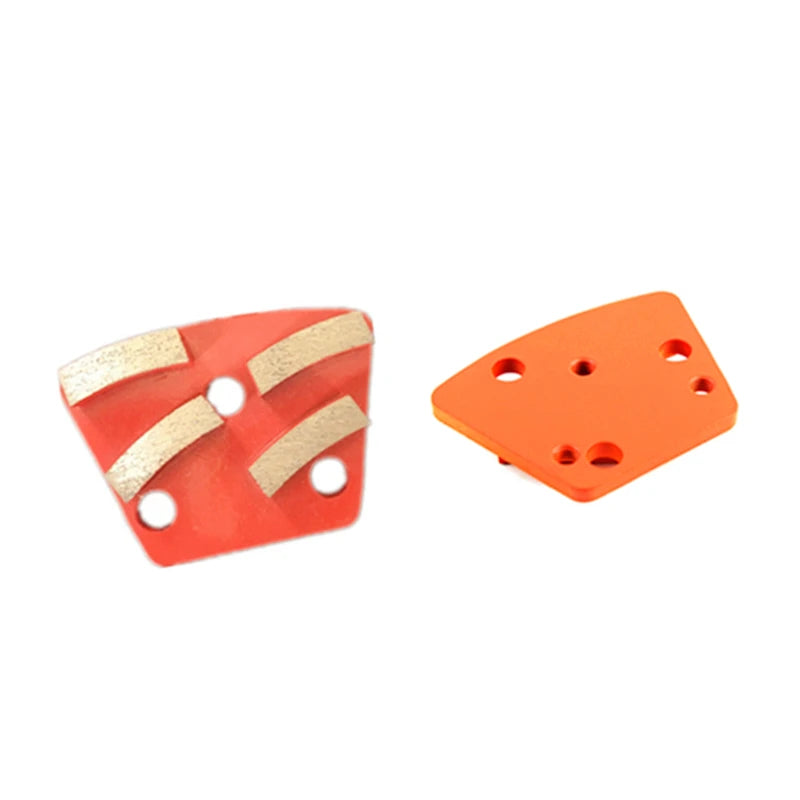 ASL Metal Bond Diamond Grinding Shoes for Long-Lasting Performance on Concrete and Terrazzo Floors - 12PCS with Four Segments