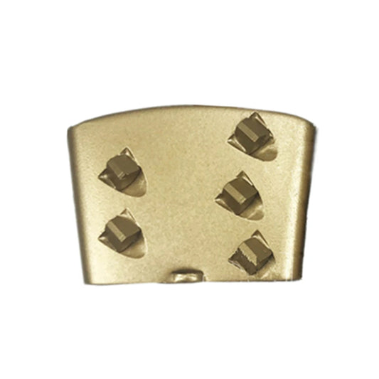 Quick Change HTC  EZ T REX Classic Type PCD Grinding Segment - Five Reversed Epoxy Scraper for Rough Floor Renovation 9PCS