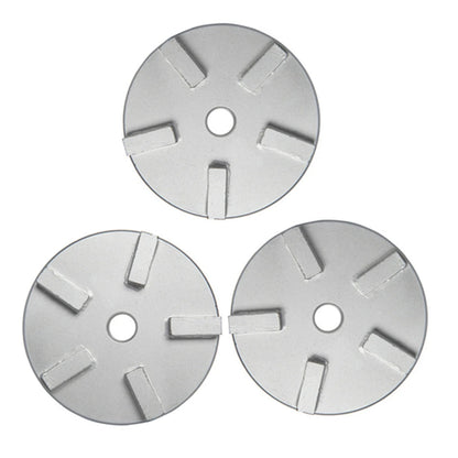 9PCS Diamond Grinding Disc for Metal Steel and Concrete Floor Plate with 4 Inch Screw Connection Hole - Power Tool Accessories
