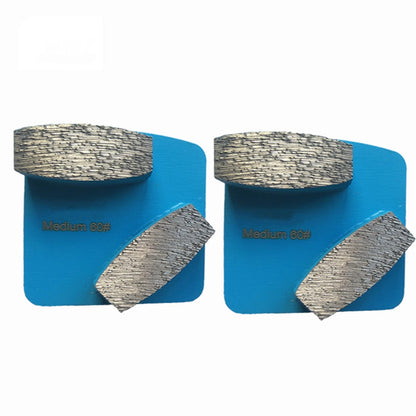 Husqvarna /Scanmaskin Diamond Grinding Shoes Double Segment Diamond Grinding Pads for  Redi Lock System Concrete Floor Tools  12PCS