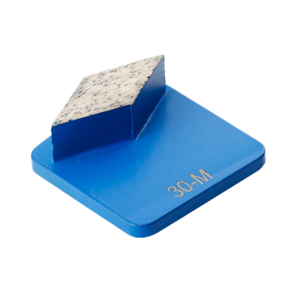 Husqvarna Single Rhombus Grinding Bar Redi Lock Concrete Wheel Floor Renovate Tools Husqvarna Diamond Shoes 12PCS