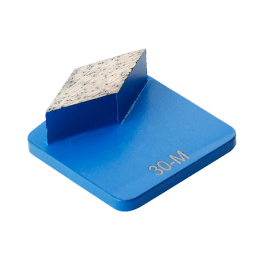 Husqvarna Single Rhombus Grinding Bar Redi Lock Concrete Wheel Floor Renovate Tools Husqvarna Diamond Shoes 12PCS