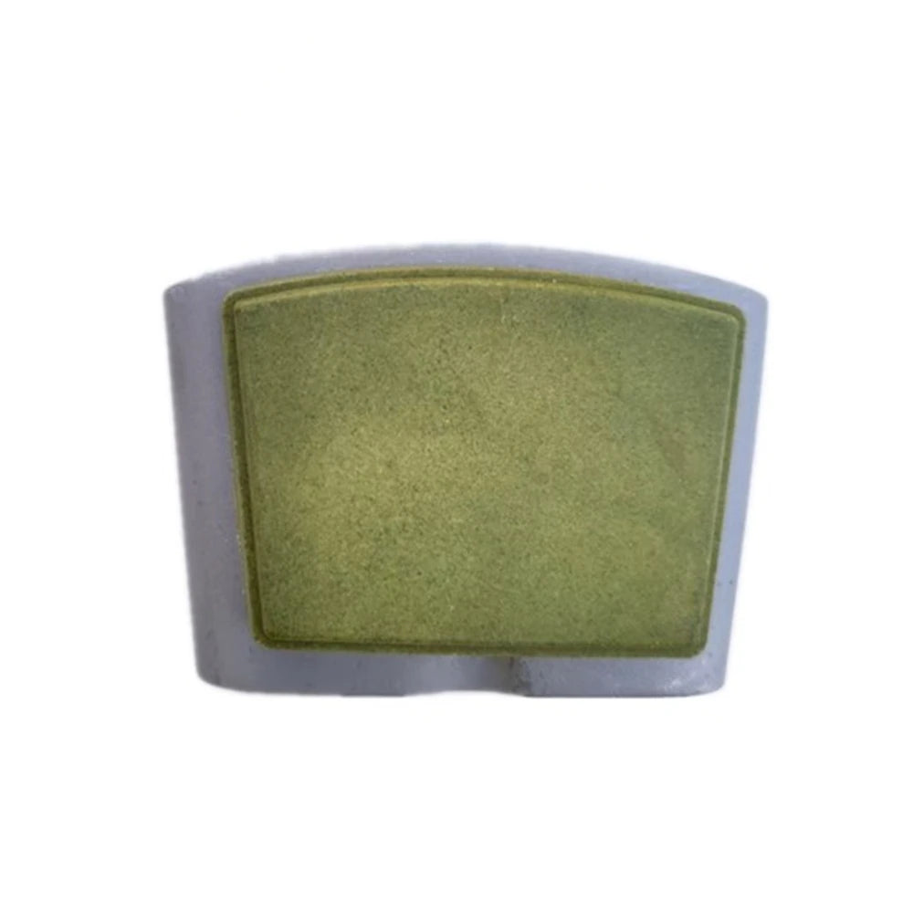 HTC  EZ Change Metal Blank Resin Pads for Concrete Floor Polishing - Fine Polish with Big Rectangle Bar 9PCS