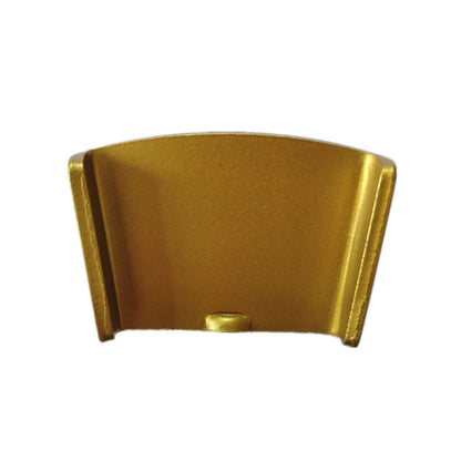 Gold Five Quarter PCD HTC EZ Change Diamond Scraper for Epoxy Removal Coating Removal Grinder Metal Bond Diamond Pads 12 PCS