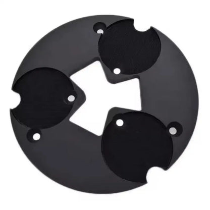 9'' HTC Adapter Backer Driver Disc 230mm Quick Change Grinder Plate to Velcro Hook and Loop for Diamond Polishing Grinding Pads