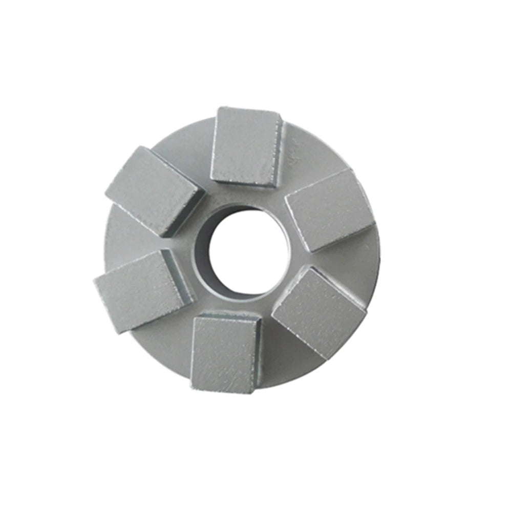 9PCS Triangle Lock Concrete Grinding Puck With Six Segments 4 Inch D100mm Diamond Plate For Stone And