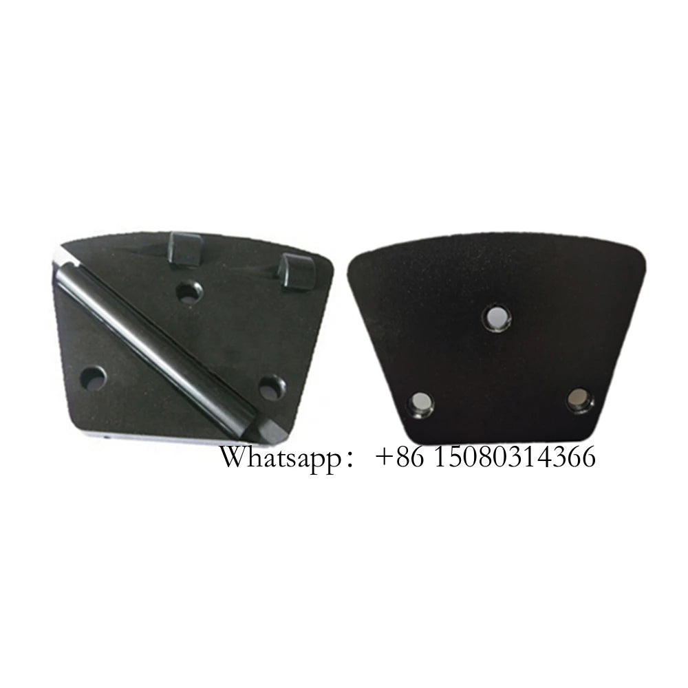 Clockwise Grinding Rotation PCD Floor Pad Diamond TCT Round Bar Removal Wings For Thick Epoxy Coating Removing 12PCS