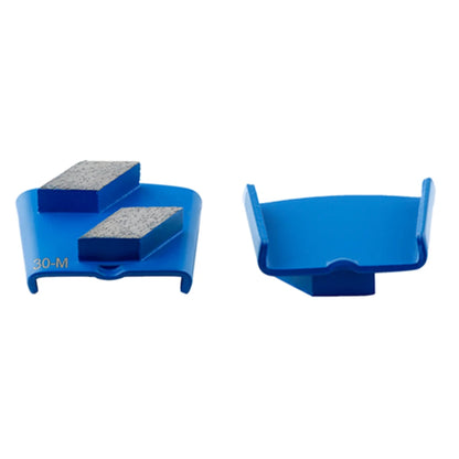 High-Quality Diamond Abrasive Concrete Floor Grinding Blade -HTC  EZ Metal Bond Dry Polishing Pads  Double Rhombus Bars 12PCS