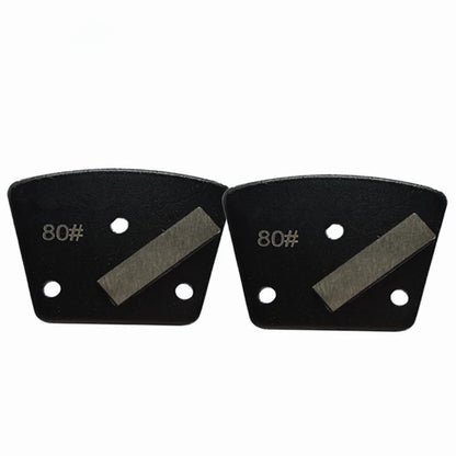 12PCS ASL Trapezoid Shape Diamond Grinding Shoes with Single Bar Segment for Concrete and Terrazzo Floor Blastrac