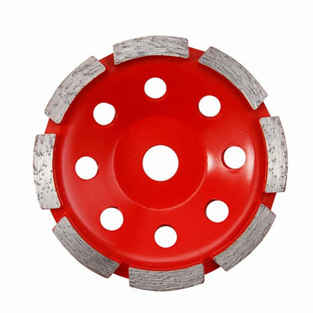 Upgrade Your Concrete Renovation Game with Our Single Row Segmented Diamond Grinding Cup Wheel Angled for Angle Grinders 9PCS