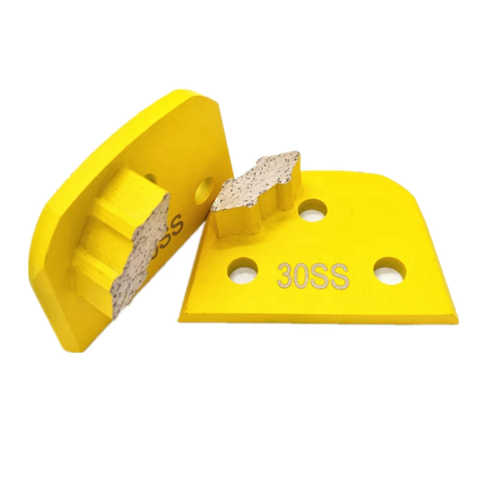 Lavina Quick Lock Metal Scraper Grinding Plate X Series   Diamond Head for Grinding and Polishing Concrete Walls 9pc