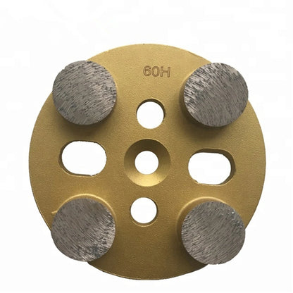 Round Segment Diamond Grinding Wheel for Concrete Polishing on Terrazzo Floors - Set of 12PCS