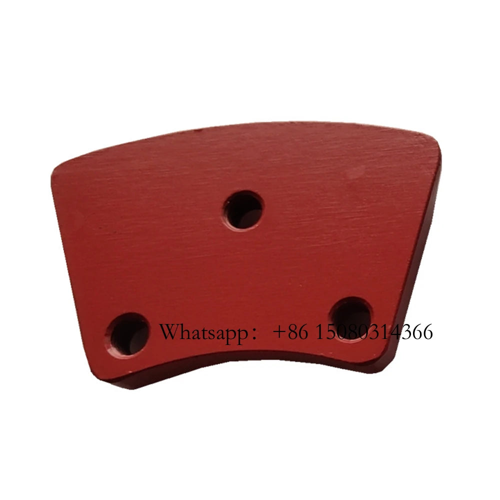 Top Quality One Full PCD Tipped Diamond Grinding Shoes Blastrac M6 Screw Holes Blank Clockwise Pads 12PCS