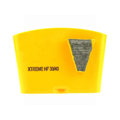 Ex-factory Price  HTC EZ Metal Diamond Grinding Pad with Single Bar for Dry Grinding Cement Floor 12PCS