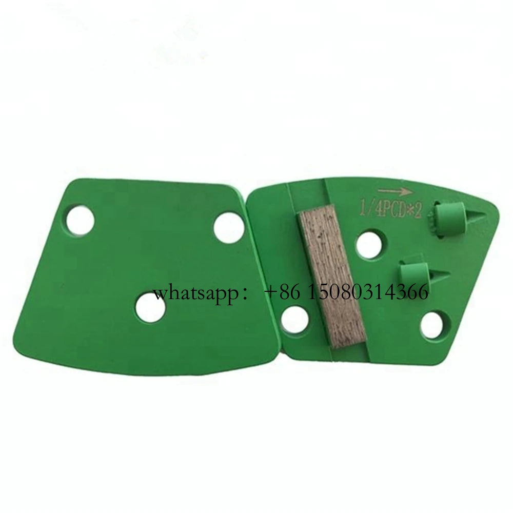 Blastrac Grinder PCD Floor Disc EZ Change Diamond Grinding Shoes  for Removing Concrete Epoxy Resin Glue12PCS