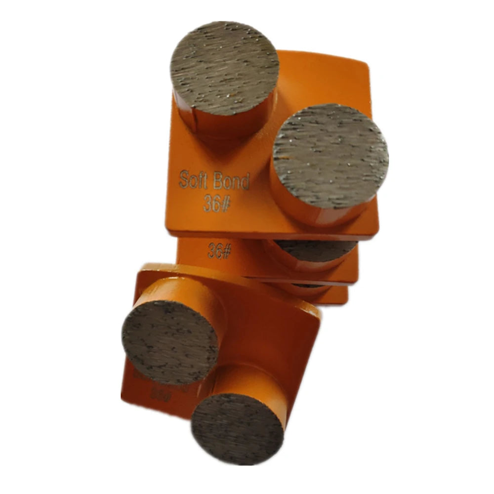 Husqvarna Quick Lock Insert Husqvarna Concrete Floor Grinding Segments With Two Round Bars 9PCS