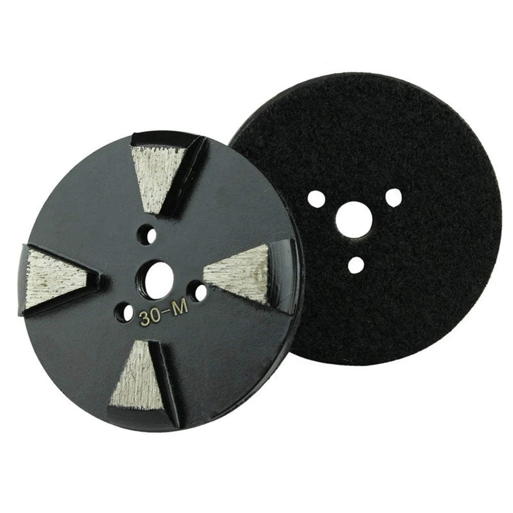Diamond Grinding Pads 3 Inch D83mm Metal Bond Floor Disc For Grinding Machine 9PCS