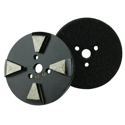 Diamond Grinding Pads 3 Inch D83mm Metal Bond Floor Disc For Grinding Machine 9PCS