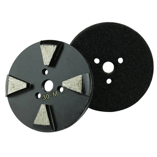 Diamond Grinding Pads 3 Inch D83mm Metal Bond Floor Disc For Grinding Machine 9PCS