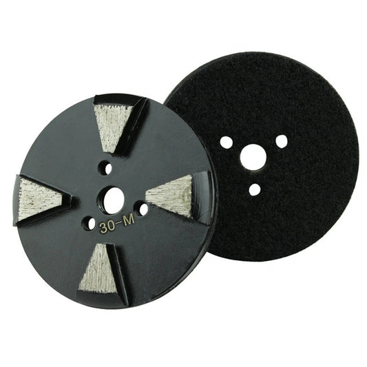 Diamond Grinding Pads 3 Inch D83mm Metal Bond Floor Disc For Grinding Machine 9PCS