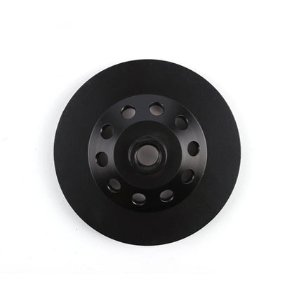 6 Inch Diamond Stone Grinding Pad for Concrete Floors with Eight Arrow Segments and M14 Screw Hole for Angle Grinder Set of 9PCS