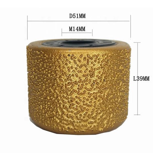 Bush Hammer Diamond Tools  Wheel For Granite Marble Litchi Surface And For Exterior Tiles And Floor Stone 2PCS