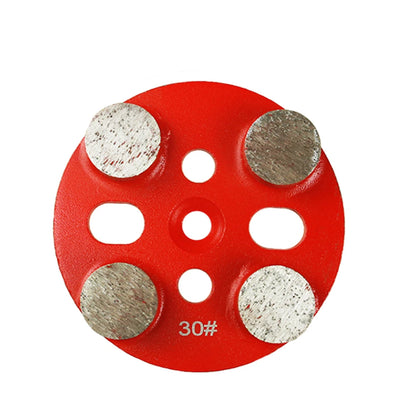 Round Segment Diamond Grinding Wheel for Concrete Polishing on Terrazzo Floors - Set of 12PCS