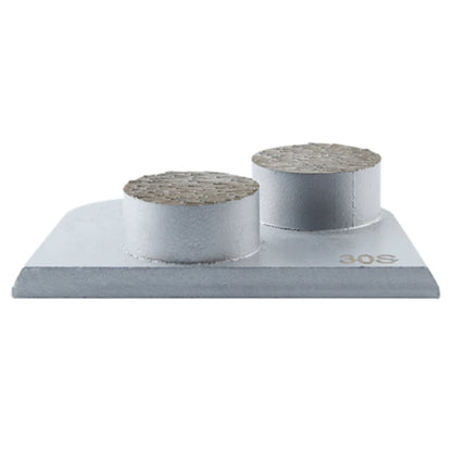 LavinaEasy Change Grinding Plates Trapezoid Pads for Removing Rust and Stains From Concrete 9pcs