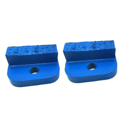 Rhino Split Crushed PCD Single Grinding Bar Rectangle Shape Segment One Screw Hole Rhino Diamond Floor Tools for Newgrind 9pcs