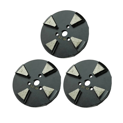 Diamond Grinding Pads 3 Inch D83mm Metal Bond Floor Disc For Grinding Machine 9PCS