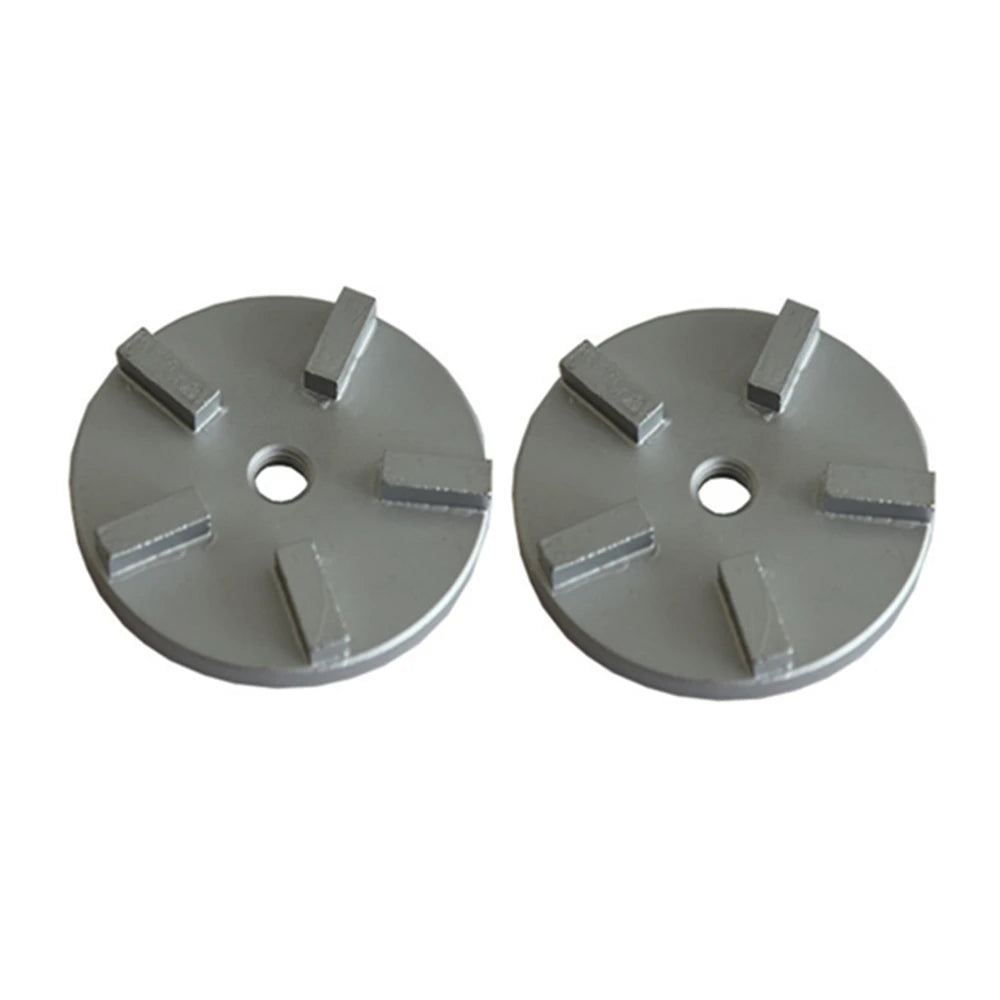 9PCS Diamond Grinding Disc for Metal Steel and Concrete Floor Plate with 4 Inch Screw Connection Hole - Power Tool Accessories