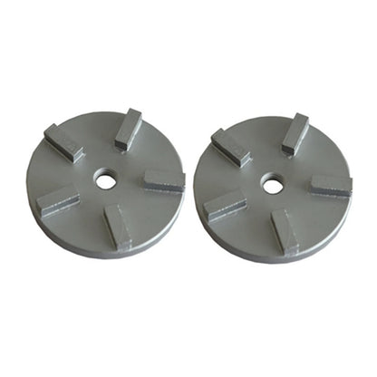 9PCS Diamond Grinding Disc for Metal Steel and Concrete Floor Plate with 4 Inch Screw Connection Hole - Power Tool Accessories