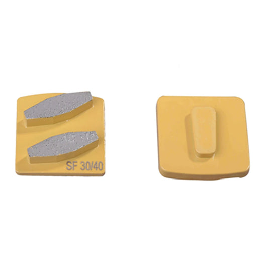 Husqvarna Diamond Grinding Shoes New Design  Metal Floor Pads One Octagon Bars Grinding Shoes Redi Lock Concrete Disc For  Machine 12PCS