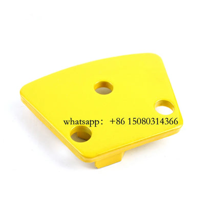 Metal Diamond Grinding Shoes with Arrow Segments for Concrete and Terrazzo Floor - 12PCS Blastrac ASL Pads