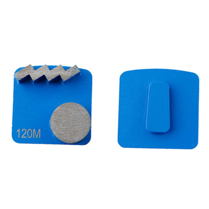 Husqvarna Round Grinding Bar And Zigzag Step Segment Redi Lock Diamond Plates Husqvarna Metal Floor Polishing Tools 12PCS