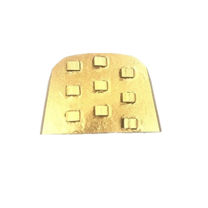 LavinaPcd Concrete Pad Grinding Shoes for Aggressive Concrete Grinding and Coating Remova 9pcs